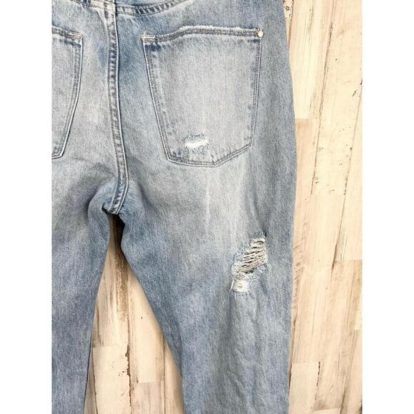 Petra153 STYLE# P214MXH-LI Distressed Ripped Jeans Button Fly Size 9/28 - Picture 9 of 16